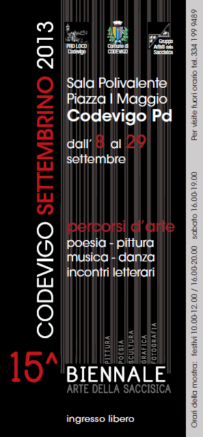 Codevigo Settembrino – 15^ edizione anno 2013