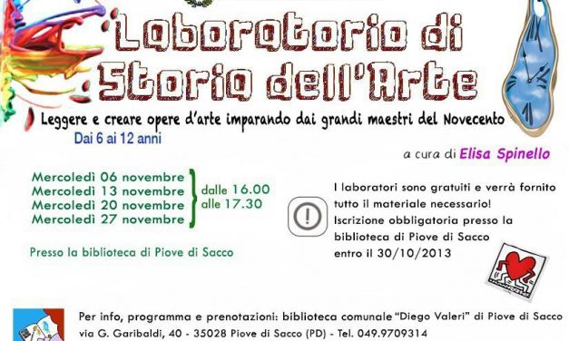 Laboratori di storia dell'arte a Piove di Sacco