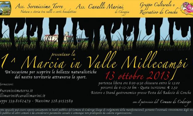 1^ Marcia in Valle Millecampi a Codevigo – 13 Ottobre 2013