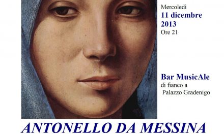 Conferenza "Antonello da Messina" (I ritratti: i volti del mistero) a Piove di Sacco