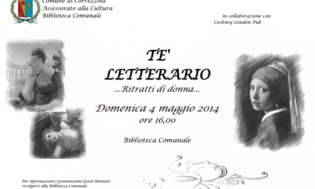 Correzzola – Tè letterario … Ritratti di donna …